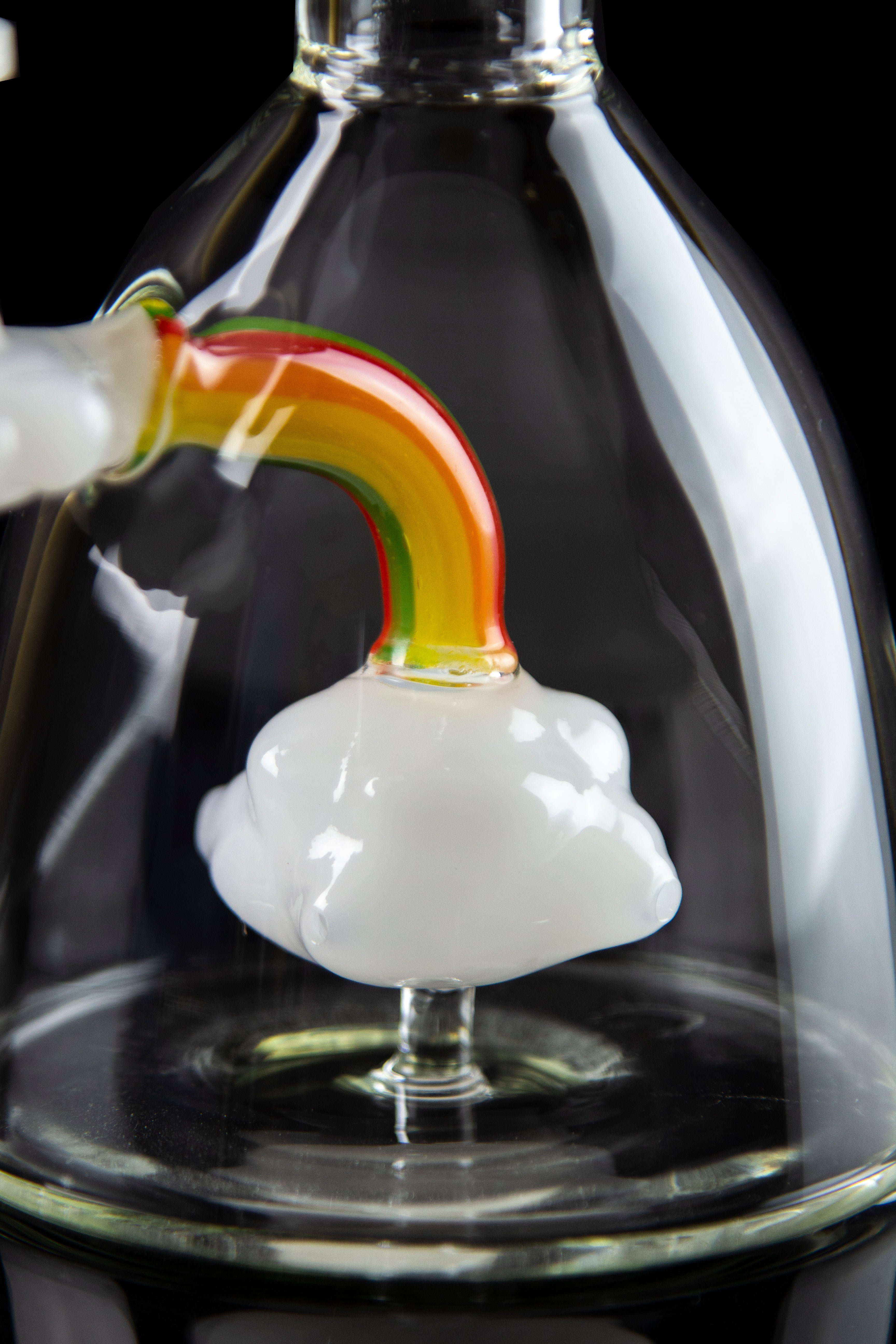 Taste the Rainbow Rainbow Cloud Beaker Bong