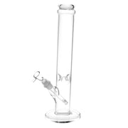 Effortless Straight Tube Glass Ice Bong