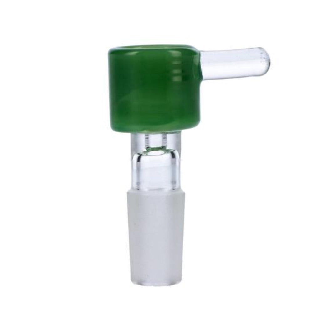 Dopezilla Glass Replacement Bowl With Handle | 14.5mm Male | Milky Jade