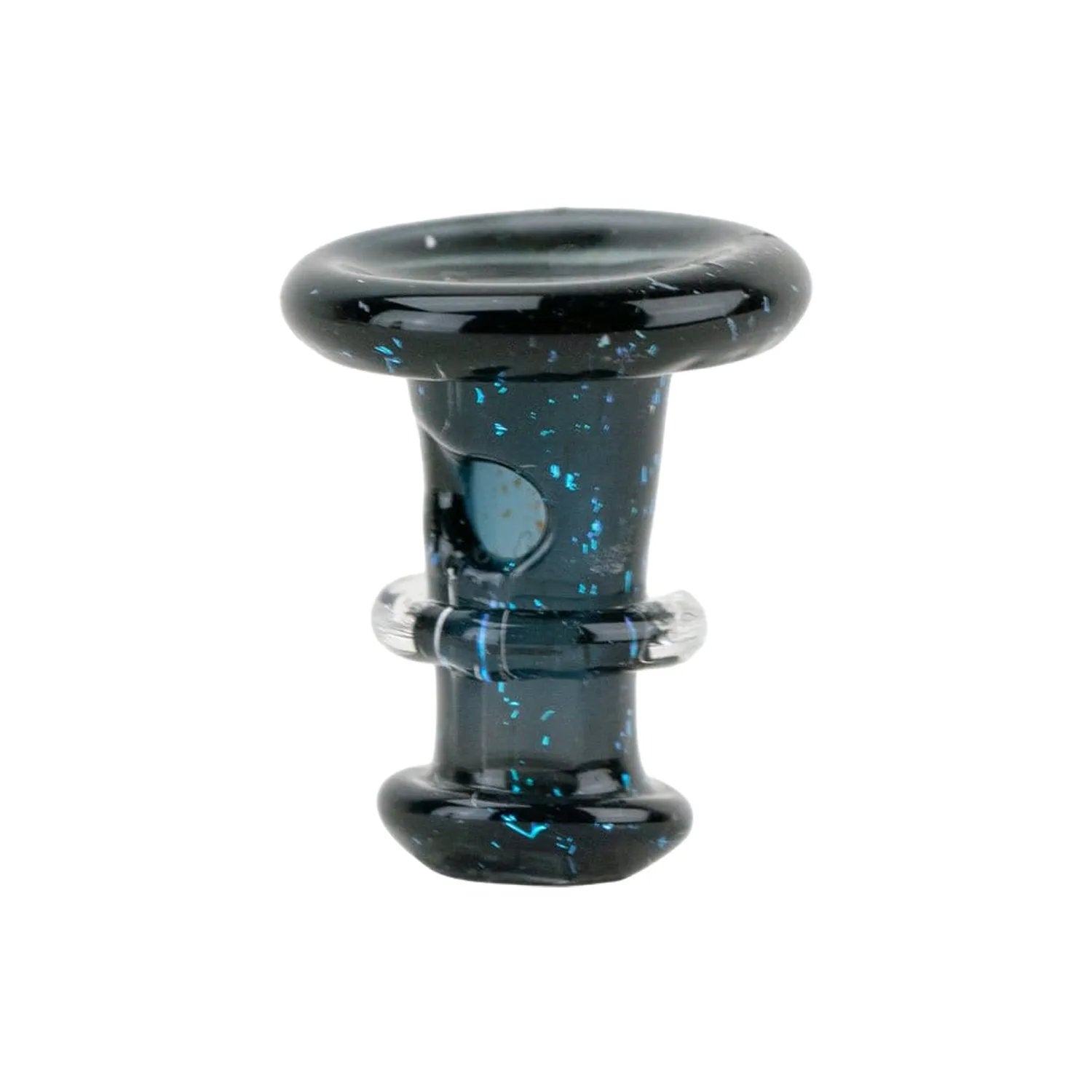 Empire Glassworks PuffCo 'New Peak' & Proxy Glass Joystick Cap - Nebula Black