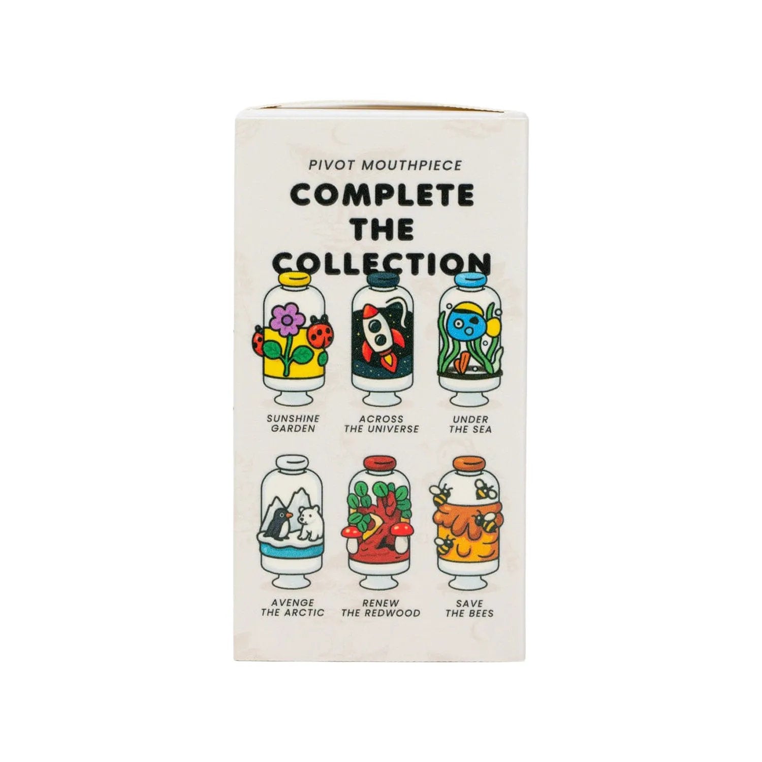 Empire Glassworks Puffco Pivot Glass Mouthpiece - Sunshine Garden