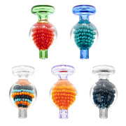 Encased Blackberry Pattern Bubble Carb Cap | Random colors