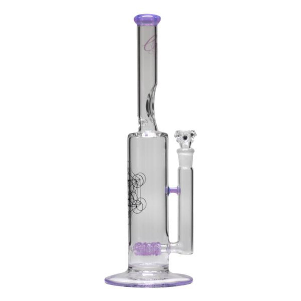 Envy Glass Stemline Bong with Pop Rocks Perc | 16 Inch