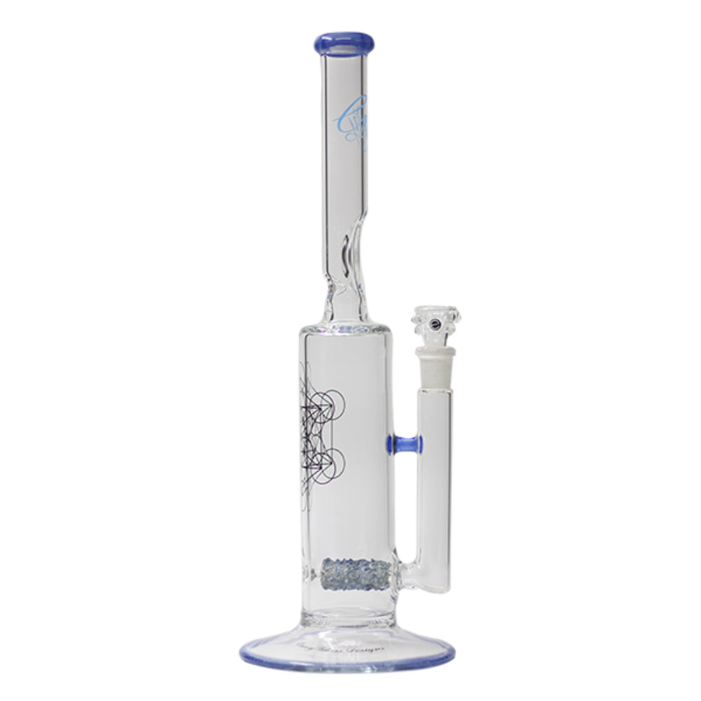 Envy Glass Stemline Bong with Pop Rocks Perc | 16 Inch