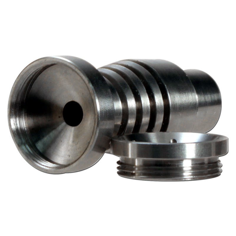 Oil Pan Domeless Titanium Concentrate Nail - comes apart