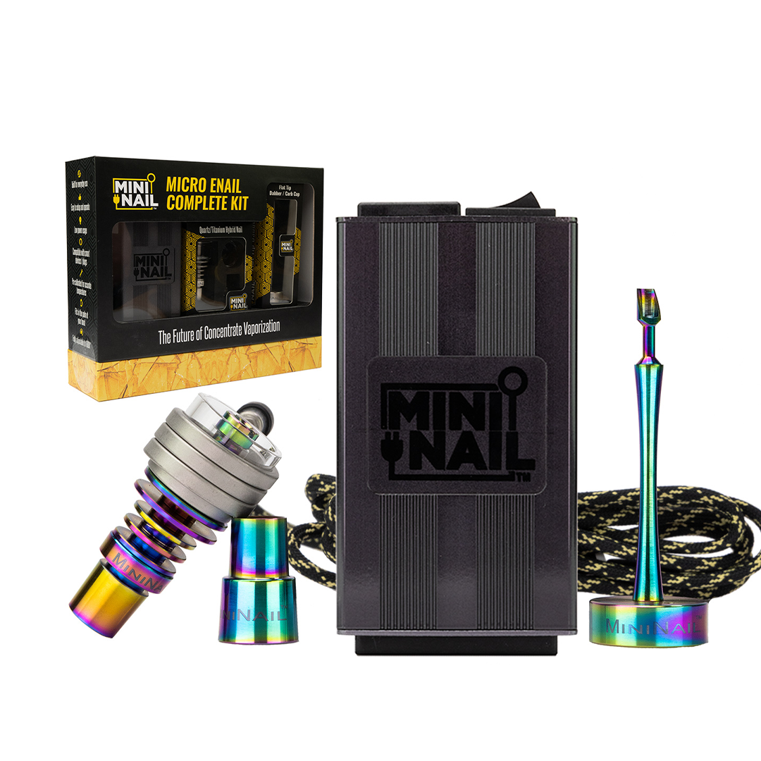 MiniNail Quartz Hybrid Deep Dish Kit E-Nai-gun metal
