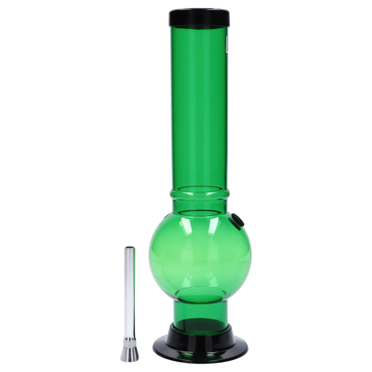 JM Plastics Large Bubble Base Acrylic Bong - 12 in. – Grasscity