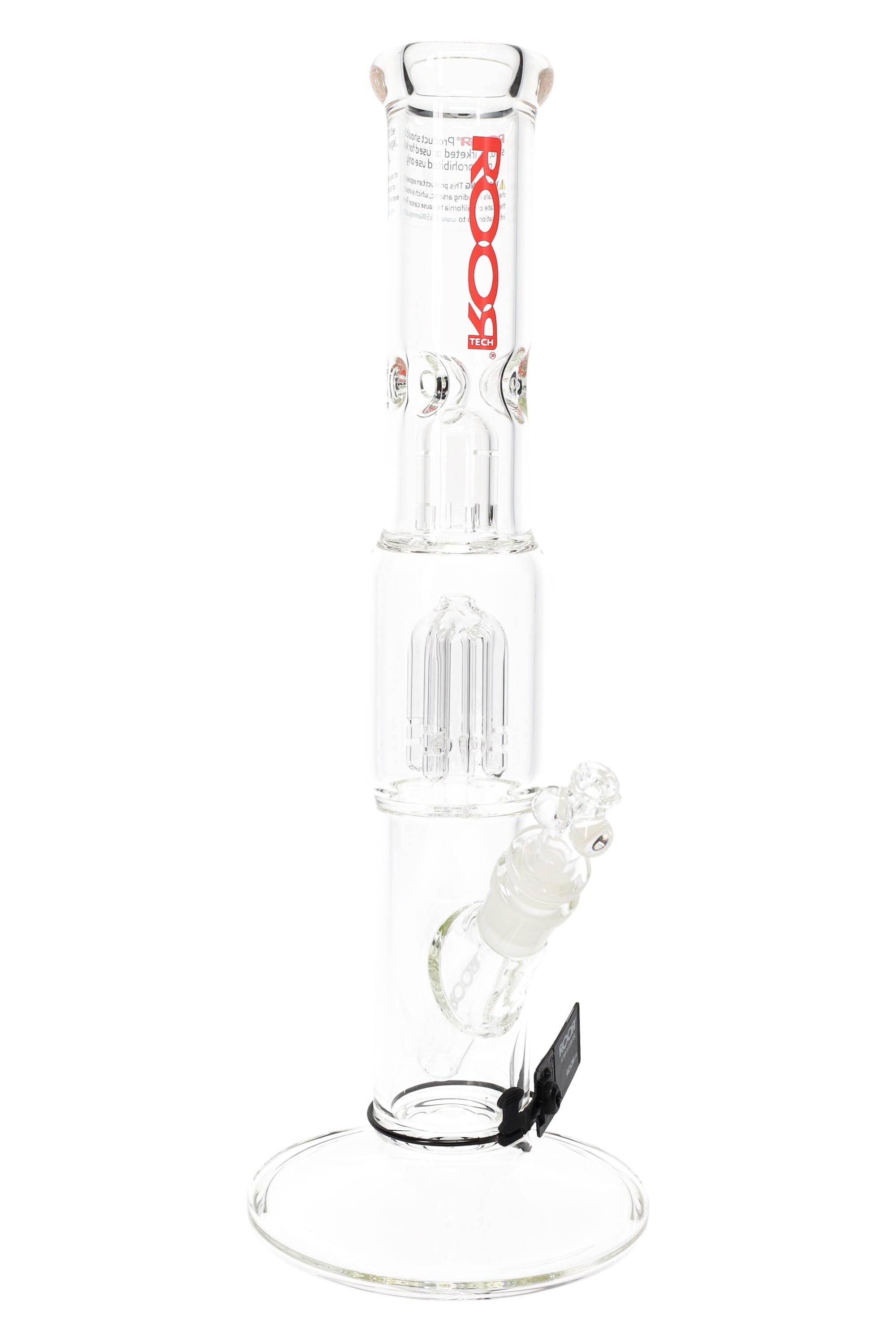 ROOR Tech 14″ Straight Tube with Tree Perc – 5 mm Thick