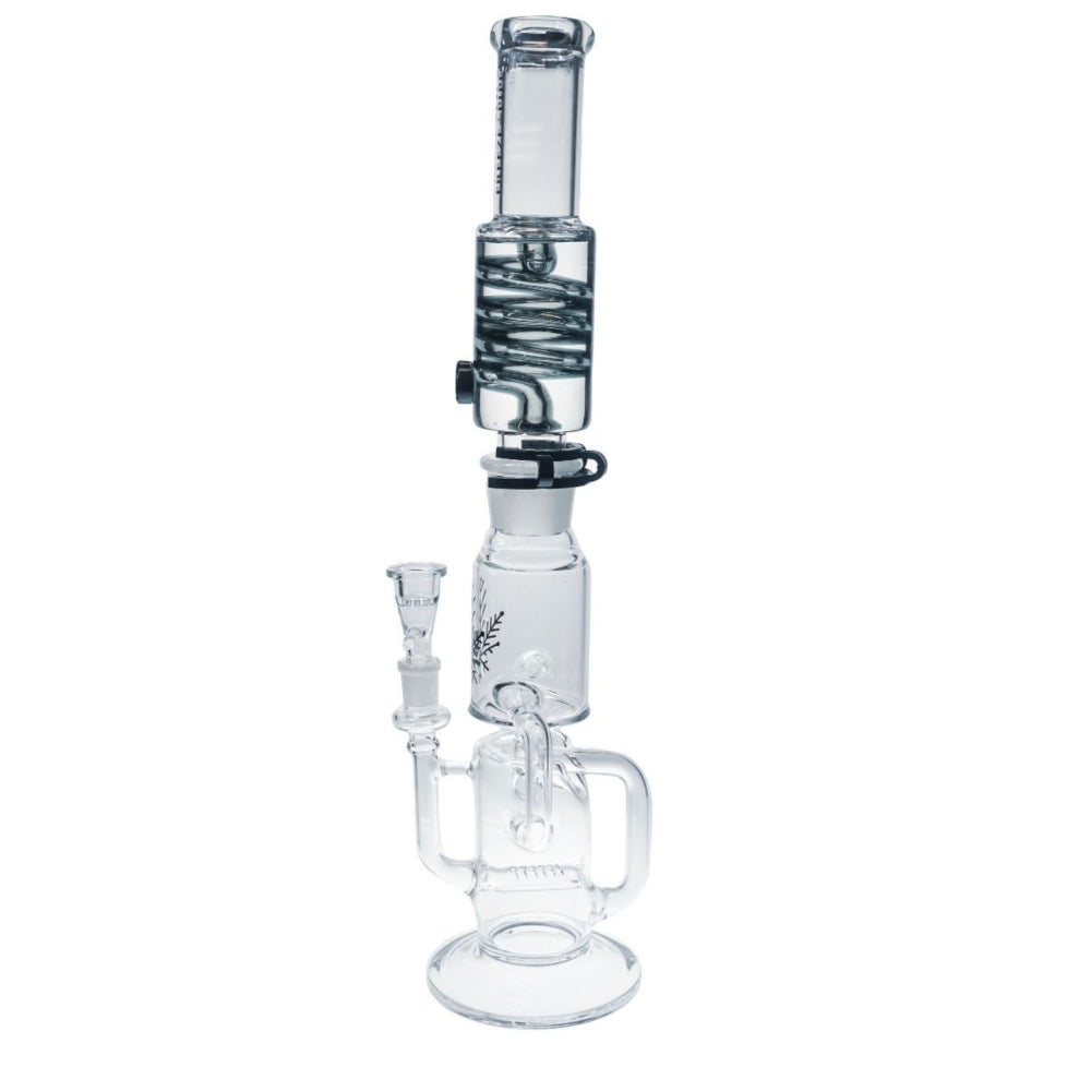 Freeze Pipe Recycler Bong | Side view 