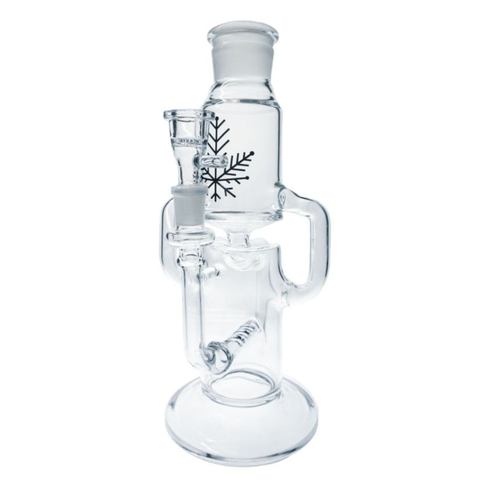 Freeze Pipe Recycler Bong | Without upper coil section