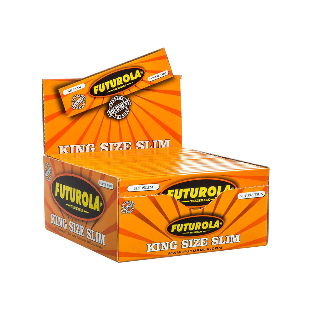 Futurola King Size Slim Rolling Papers | Box