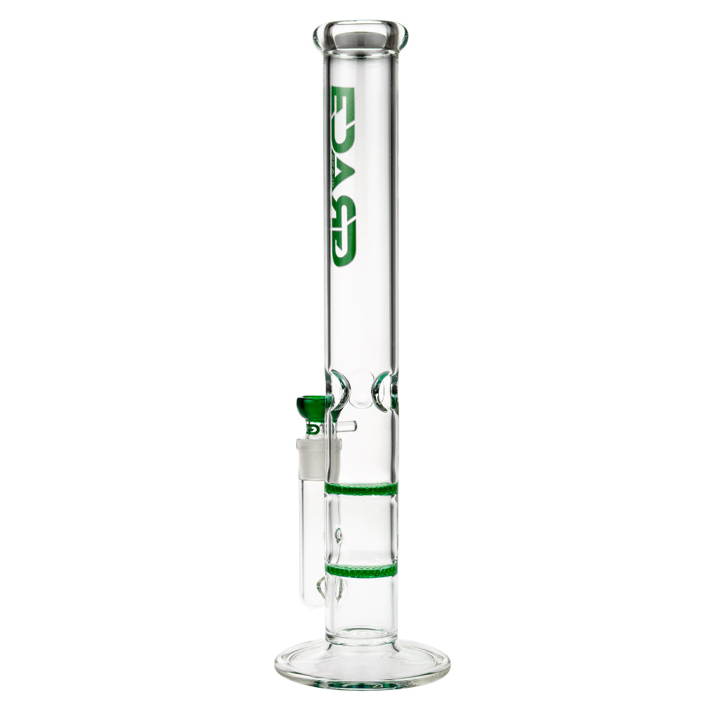 Grace Glass Cane GG Ice Bong | Green - Side View 4