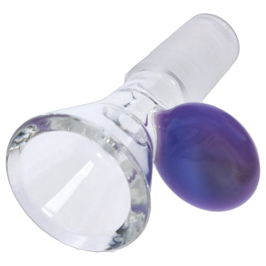 GC 14mm Male Funnel Bowl - Purple Handle