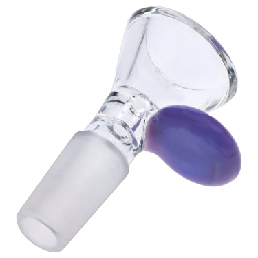 GC 14mm Male Funnel Bowl - Purple Handle