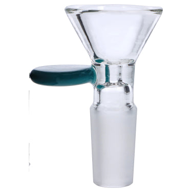 GC 14mm Male Funnel Bowl - Teal Handle