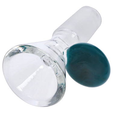 GC 14mm Male Funnel Bowl - Teal Handle