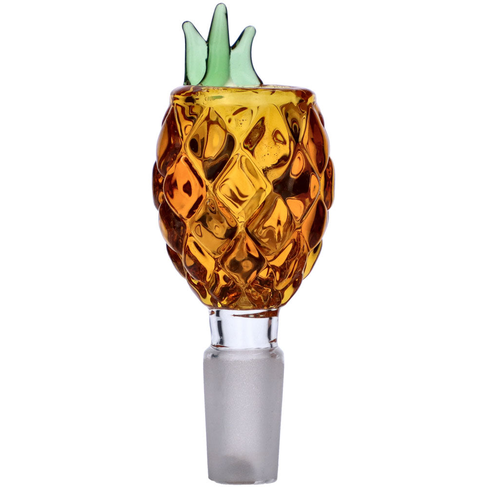 Glass Pineapple Herb Bowl