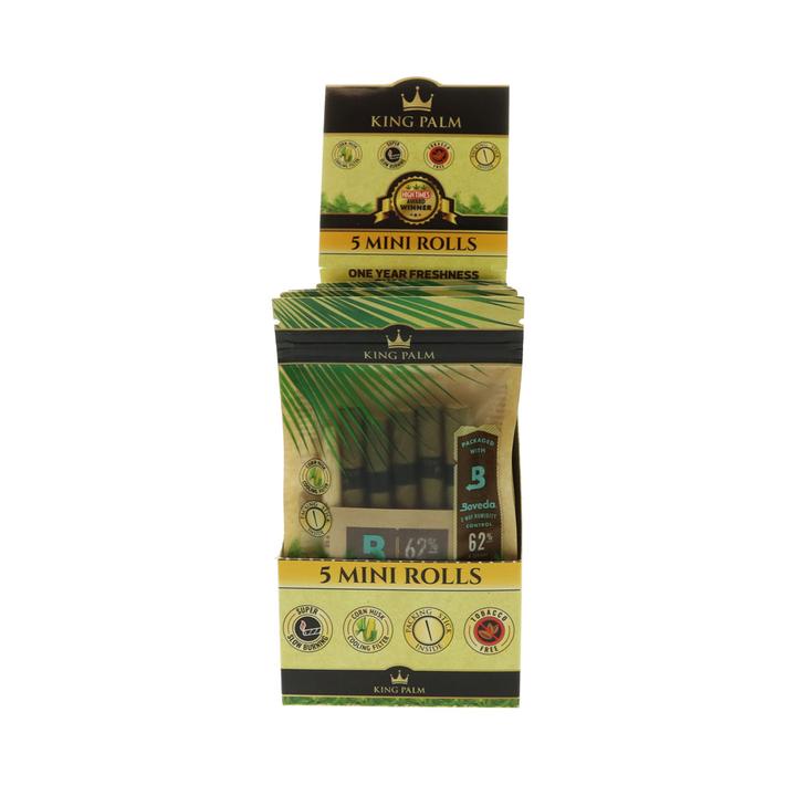 King Palms Mini Pre-Roll Wraps | Box | front view