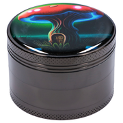 63mm Chrome w/ Mushroom House Grinder