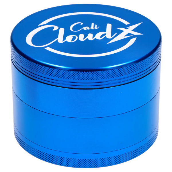 Cali Cloud X 90mm 3-Stage Silver Aluminum Herb Grinder – Grasscity USA