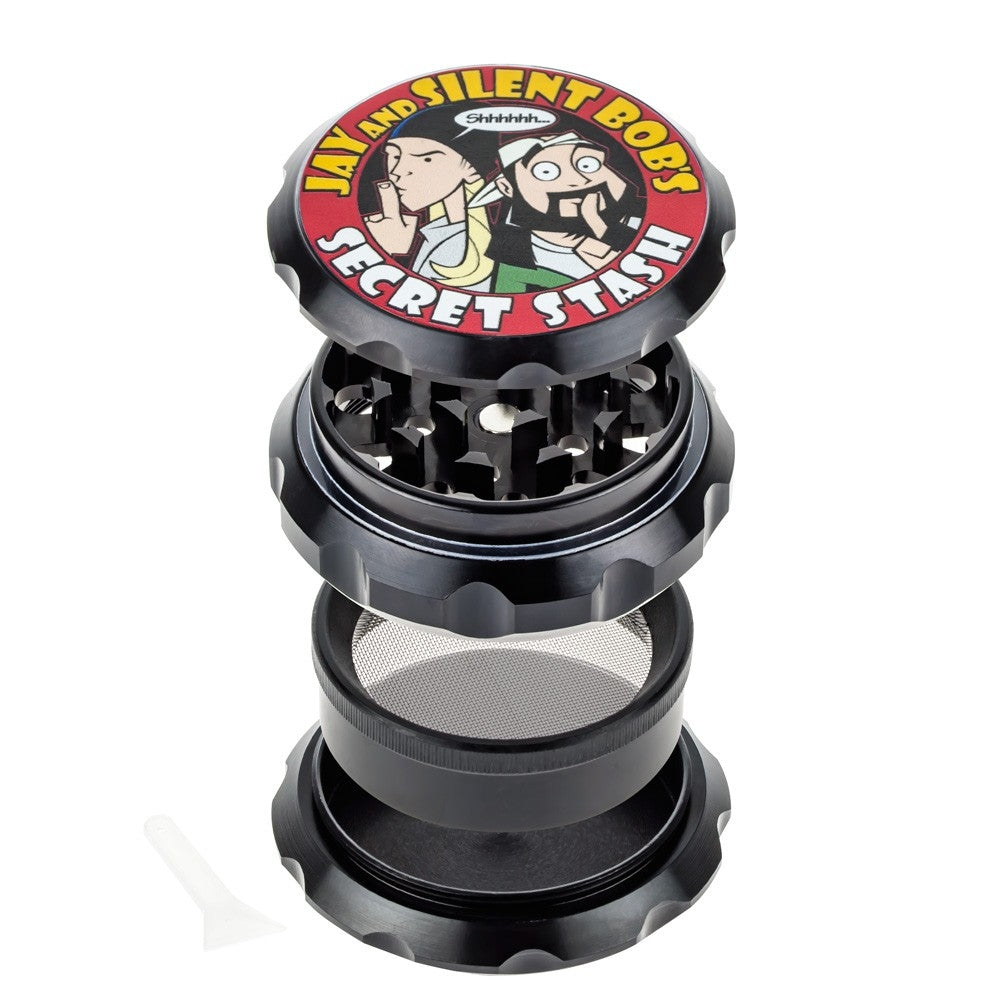 Jay and Silent Bob Aluminum Grinder