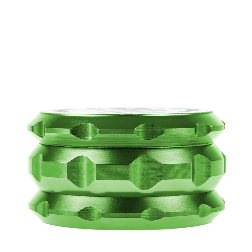 Jay and Silent Bob Aluminum Grinder | Jay & Bob | Green - Side View 