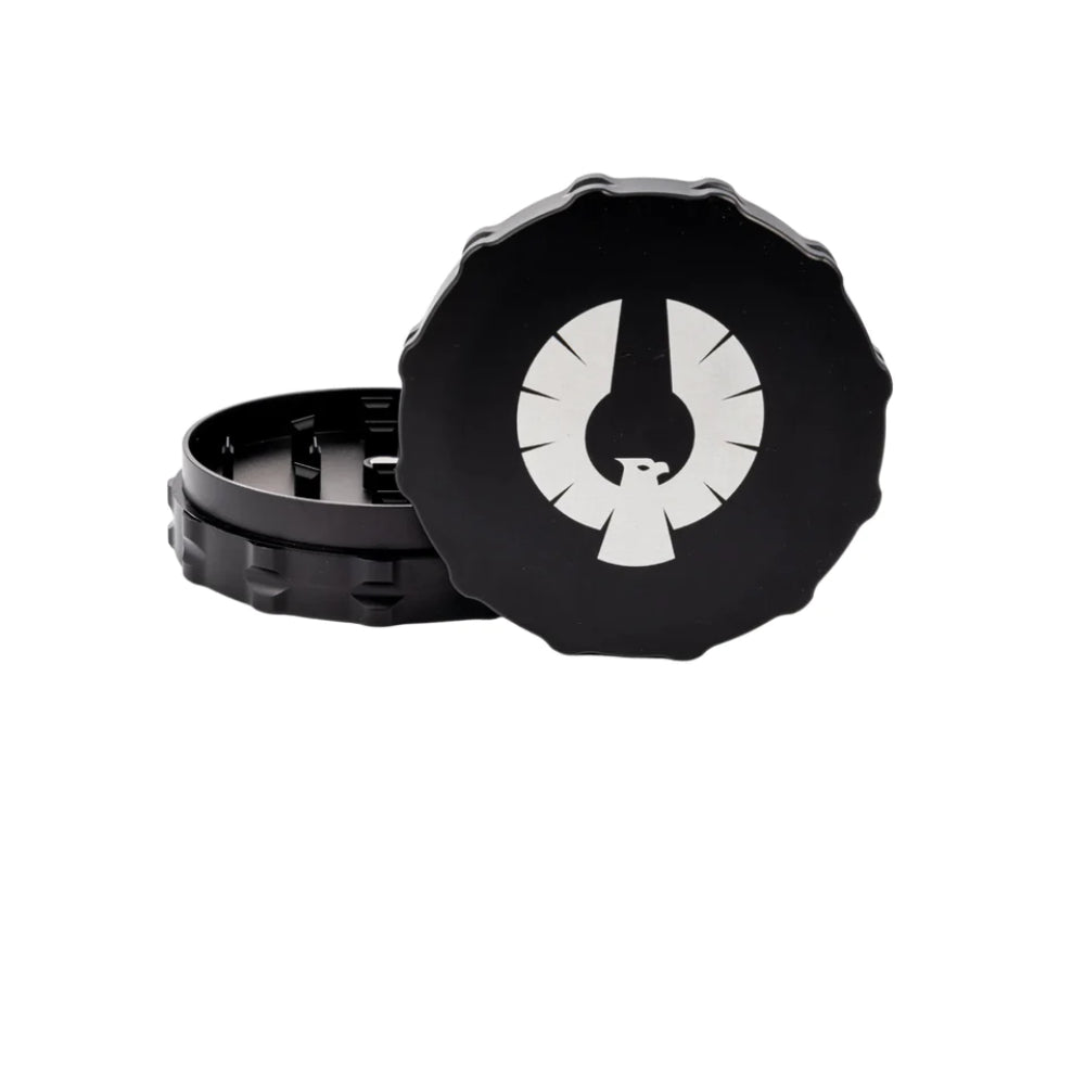 Phoenician 2 Piece Grinder | Large | Black