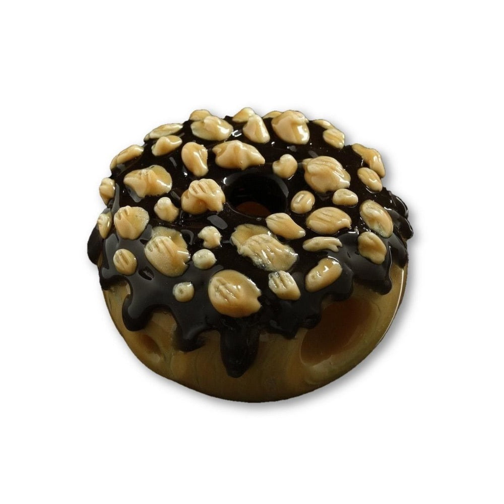 Glassheads Donut Hand Pipe | Brown Icing