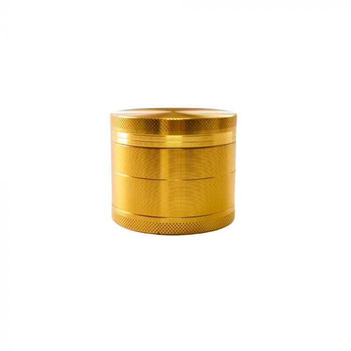 Cloud 8 Chromium Alloy Grinder | 4-Piece | 2.5 Inch | Gold