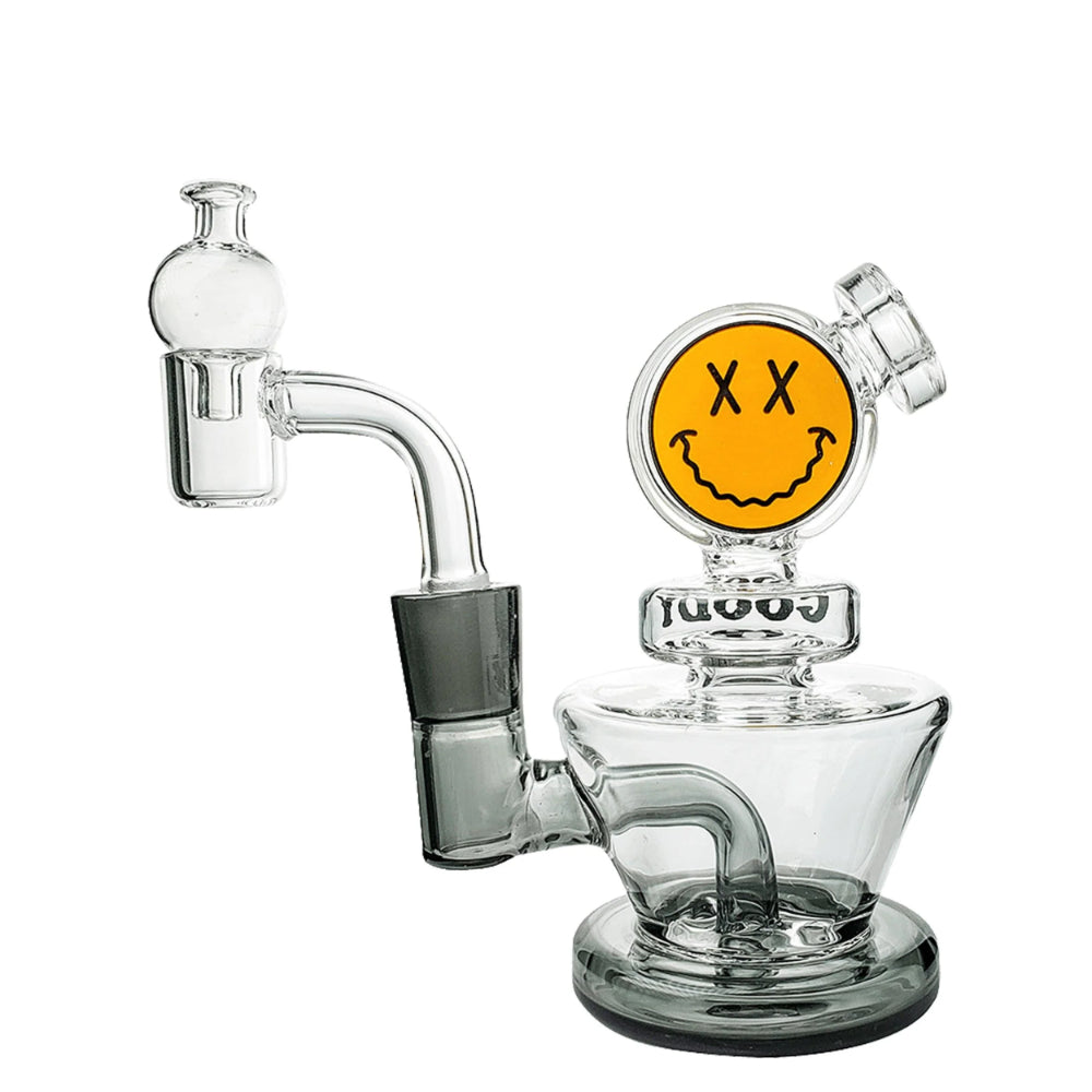 Glass Mask Rig Goody Glass Big Face Mini Rig Glass Kit | Grasscity – Grasscity USA