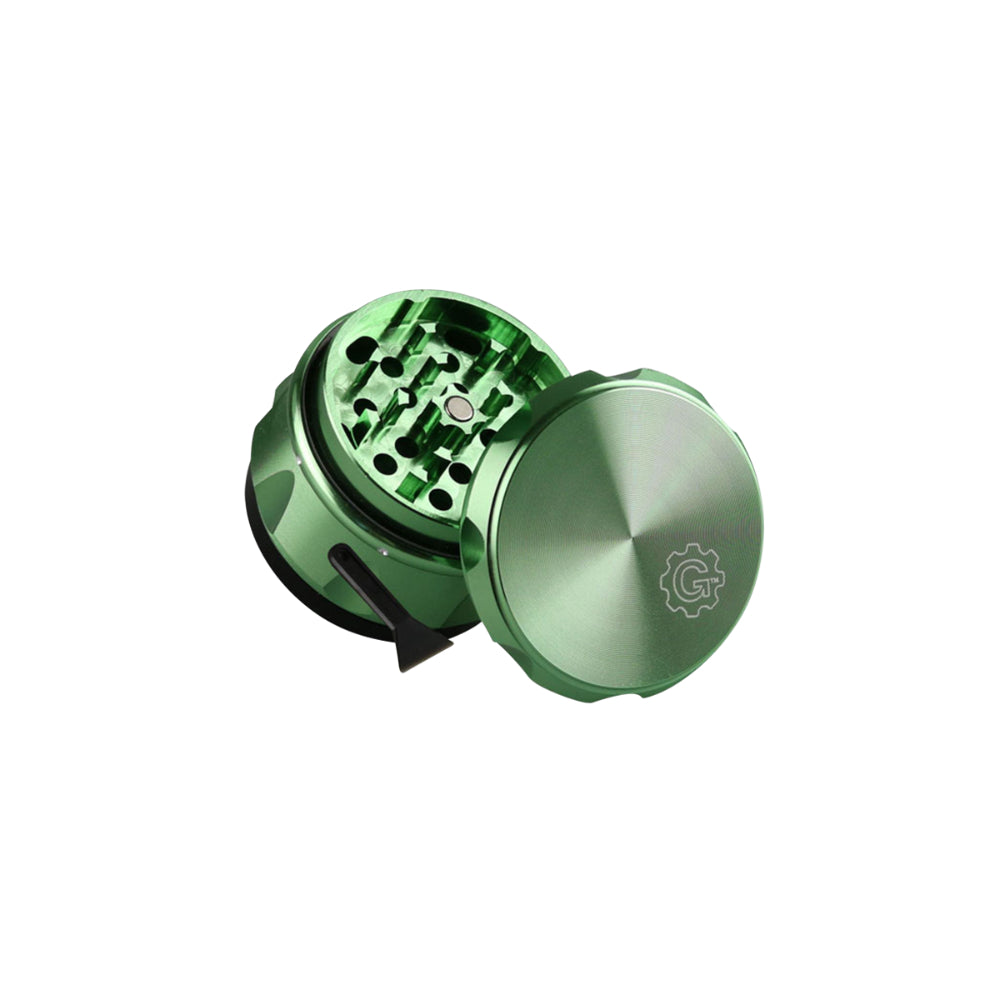 Pulsar 2" Carver Grinder | 4-Piece | Green