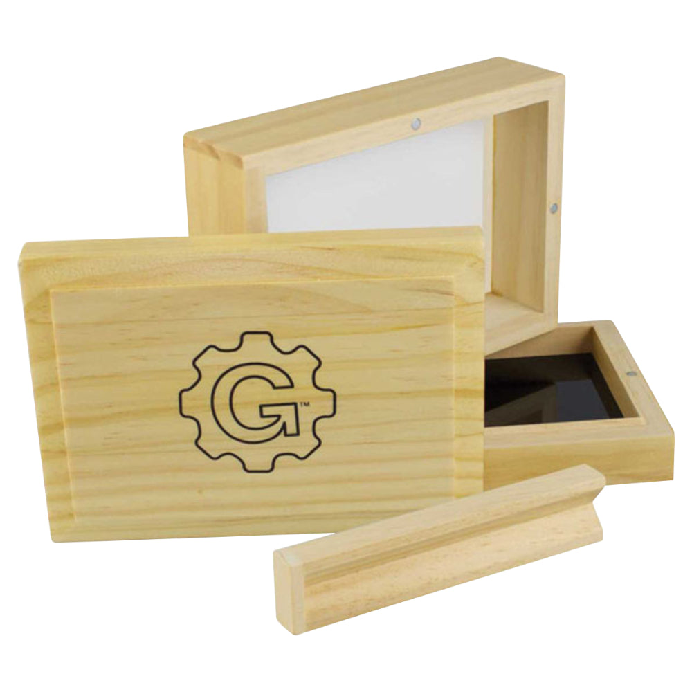 Grindhouse Sifter Box with Rolling Tray | Dissasambled 