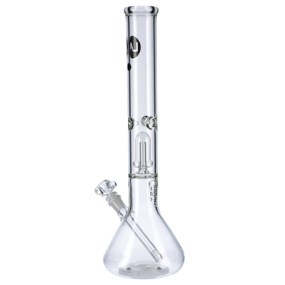 LA Pipes Beaker Ice Bong with Showerhead Percolator | side view 3
