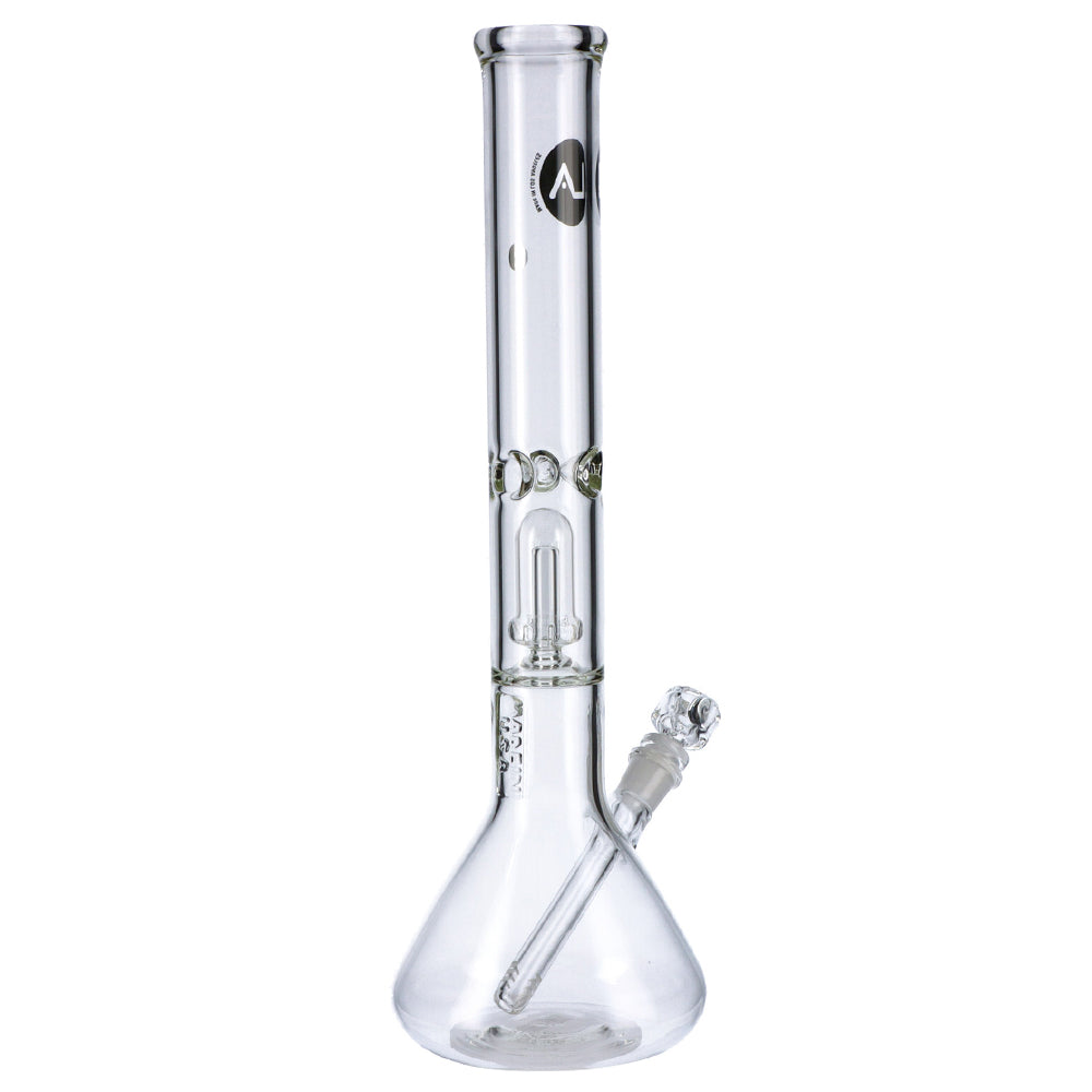 LA Pipes Beaker Ice Bong with Showerhead Percolator | side view 4