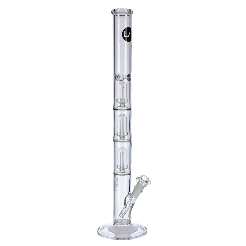 LA Pipes Straight Ice Bong Glass Percolator