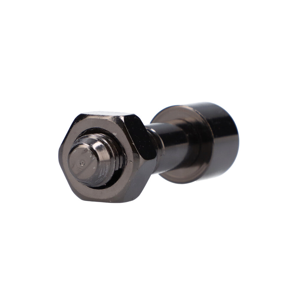 Metal Nut and Bolt Hand Pipe | Gunmetal - Bottom View 