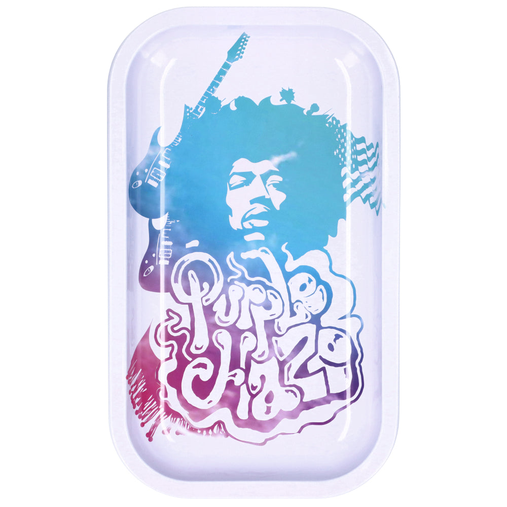 Famous Brandz Jimi Purple Haze Rolling Tray | Medium - Top View