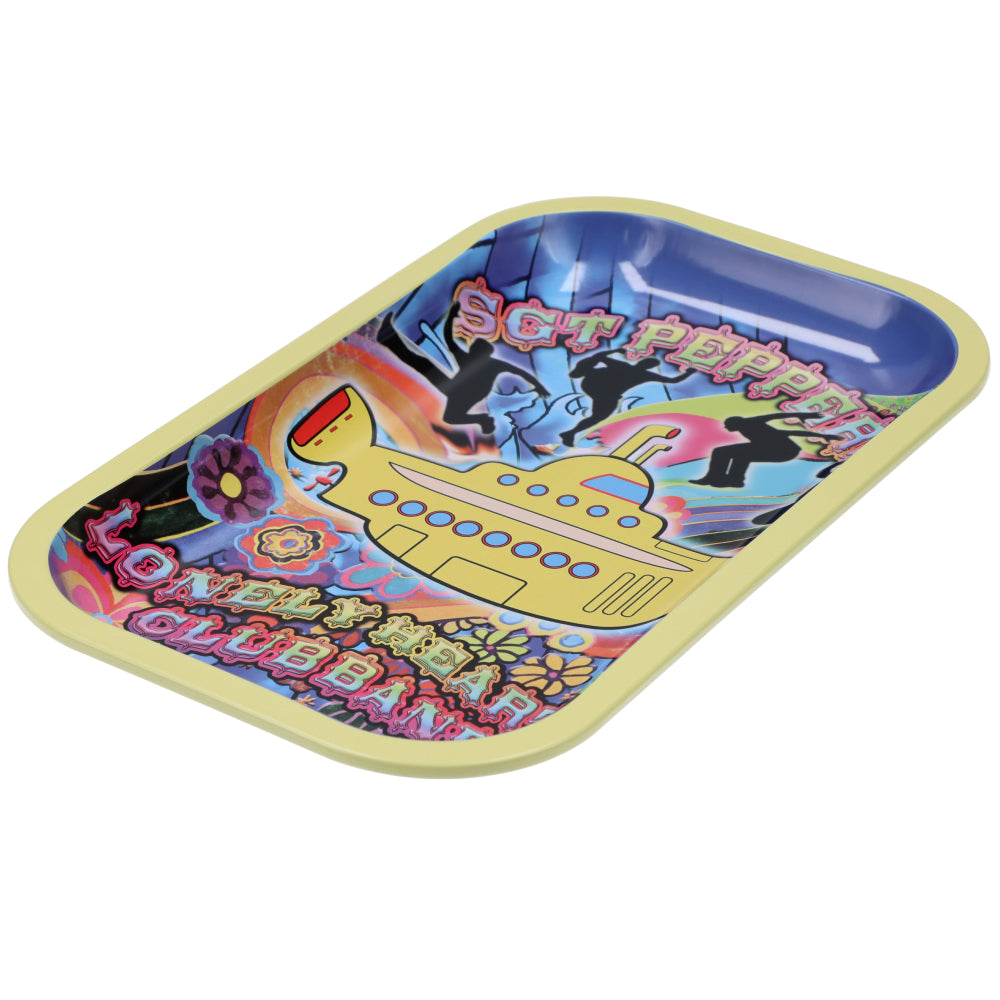 Famous Brandz Fab4 Yellow Submarine Rolling Tray | Medium