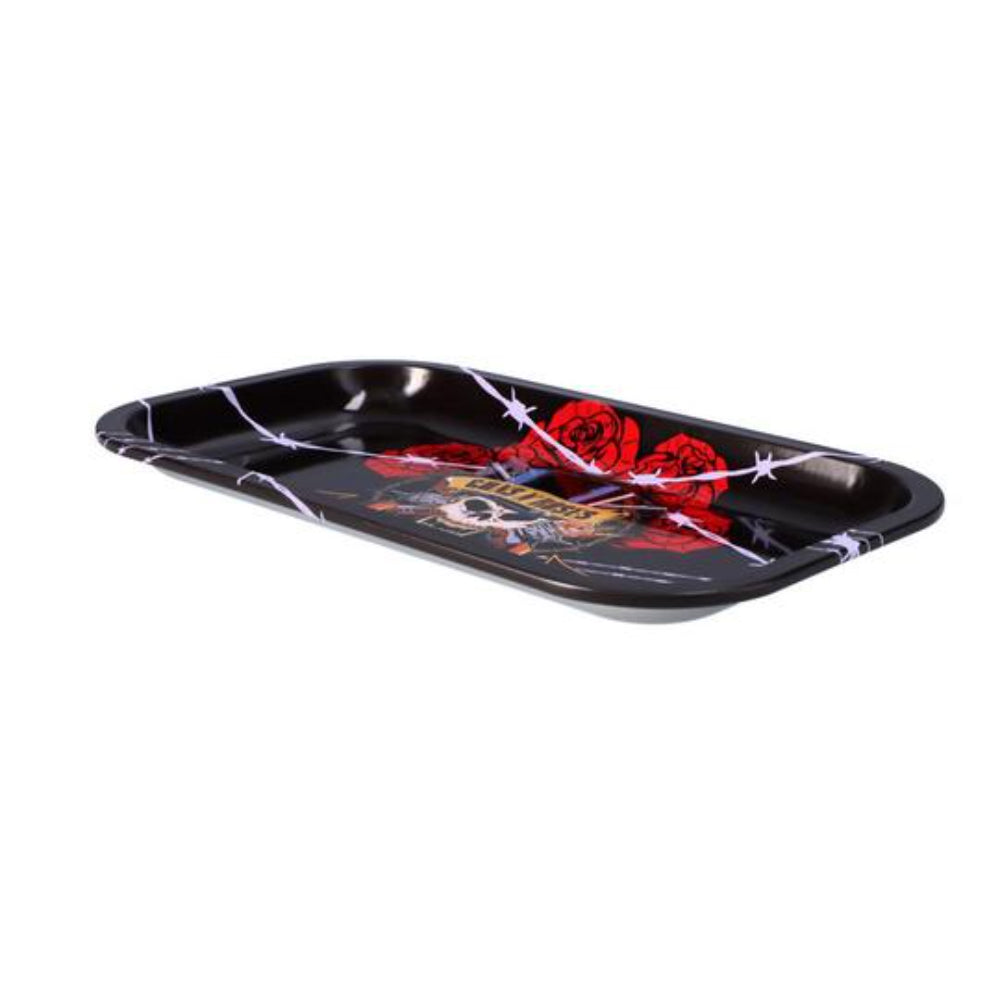 Guns N’ Roses Barbed Wire Rolling Tray | Medium | side view 2