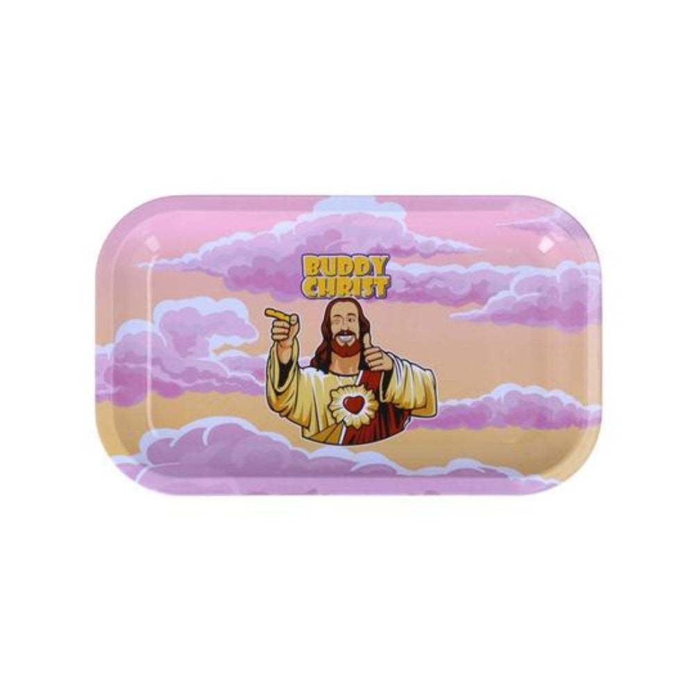 Jay and Silent Buddy Christ Horizontal Rolling Tray | Medium
