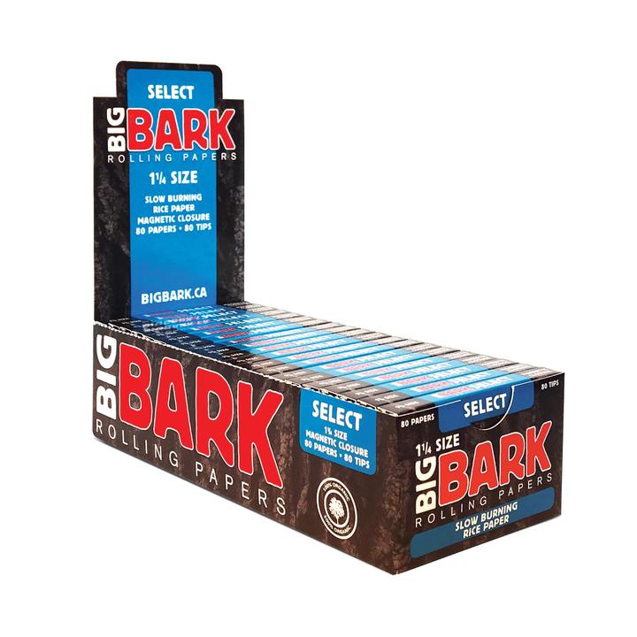 BIGBARK 1 ¼ Select Rolling Papers | Box | side view