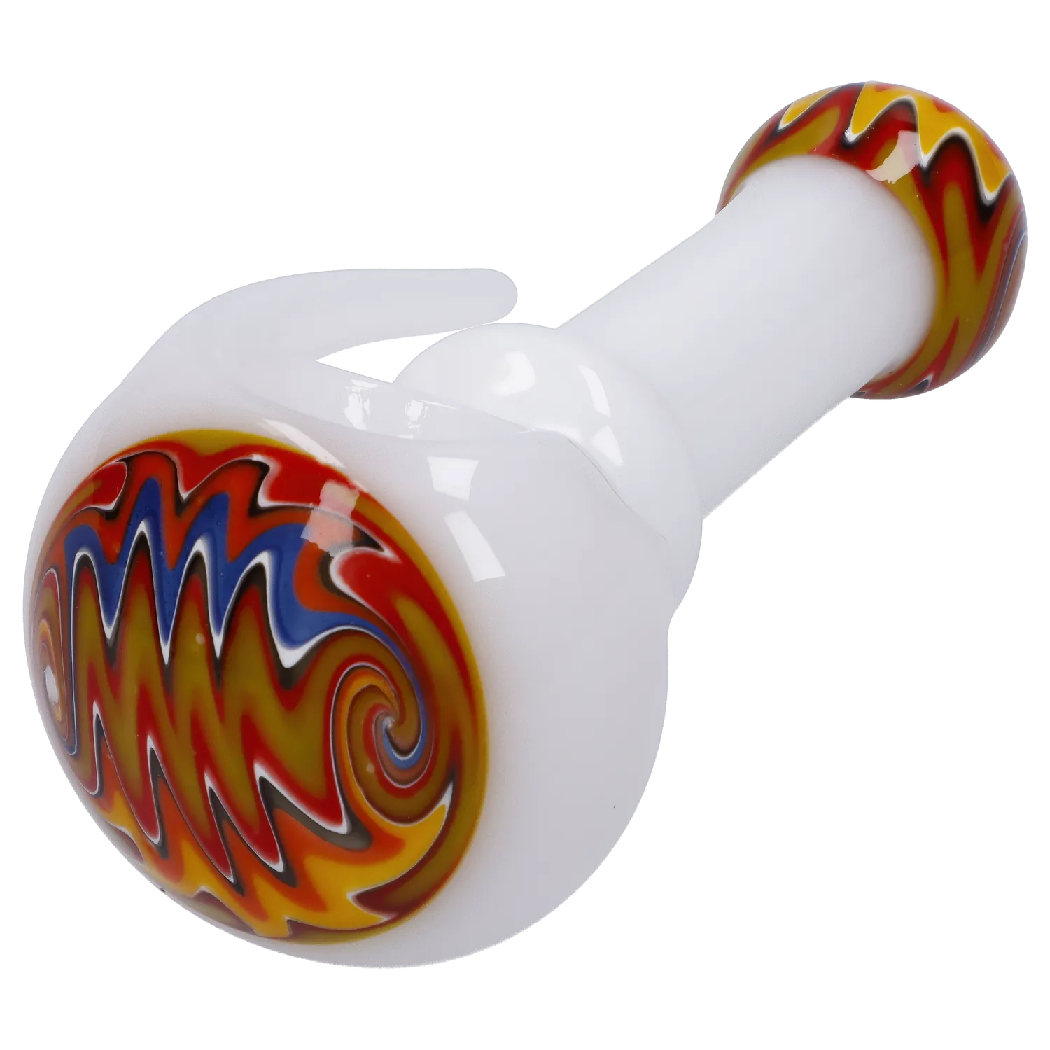 Slime Tube Horn Reversal Art Spoon Pipe - 4.5 in