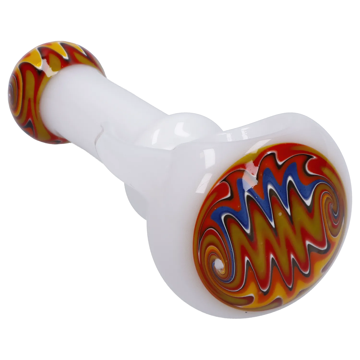 Slime Tube Horn Reversal Art Spoon Pipe - 4.5 in