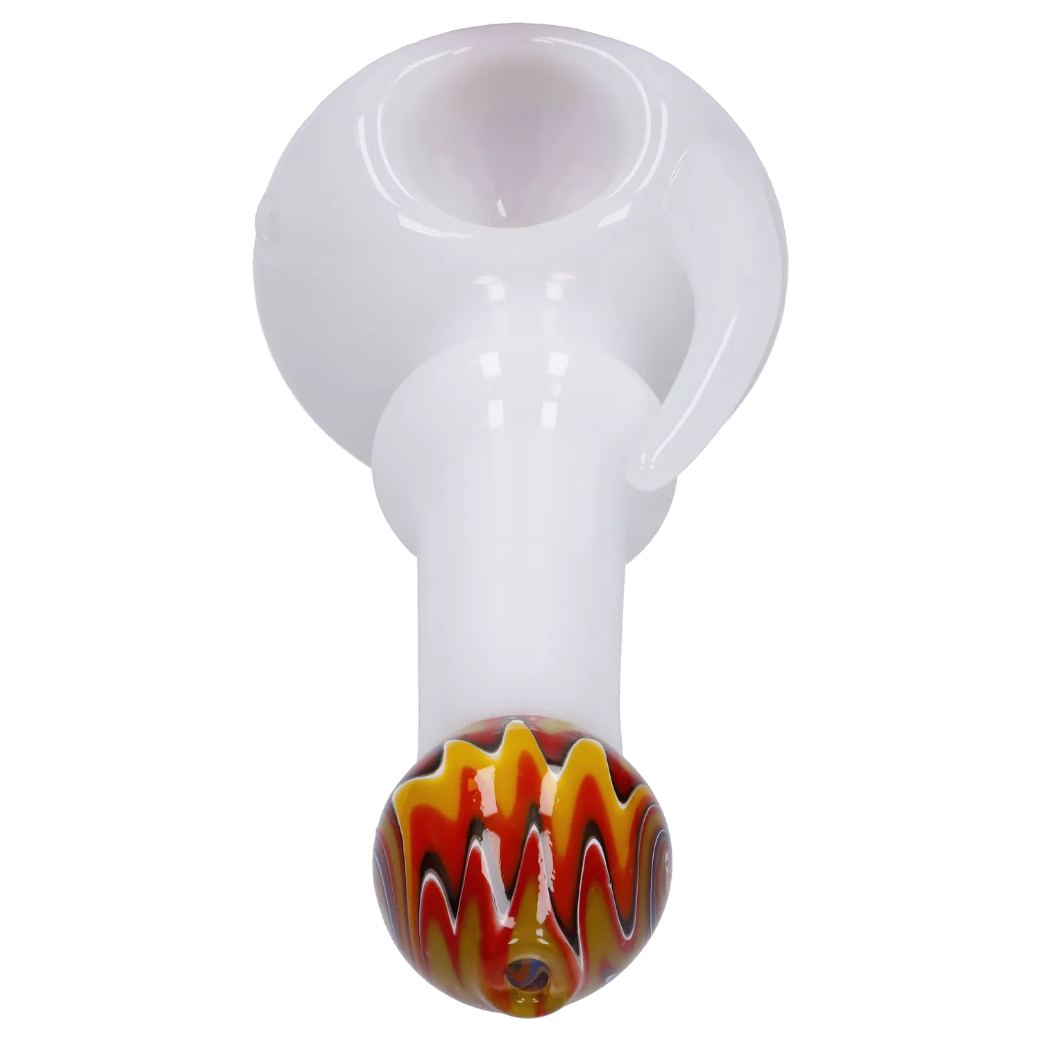Slime Tube Horn Reversal Art Spoon Pipe - 4.5 in
