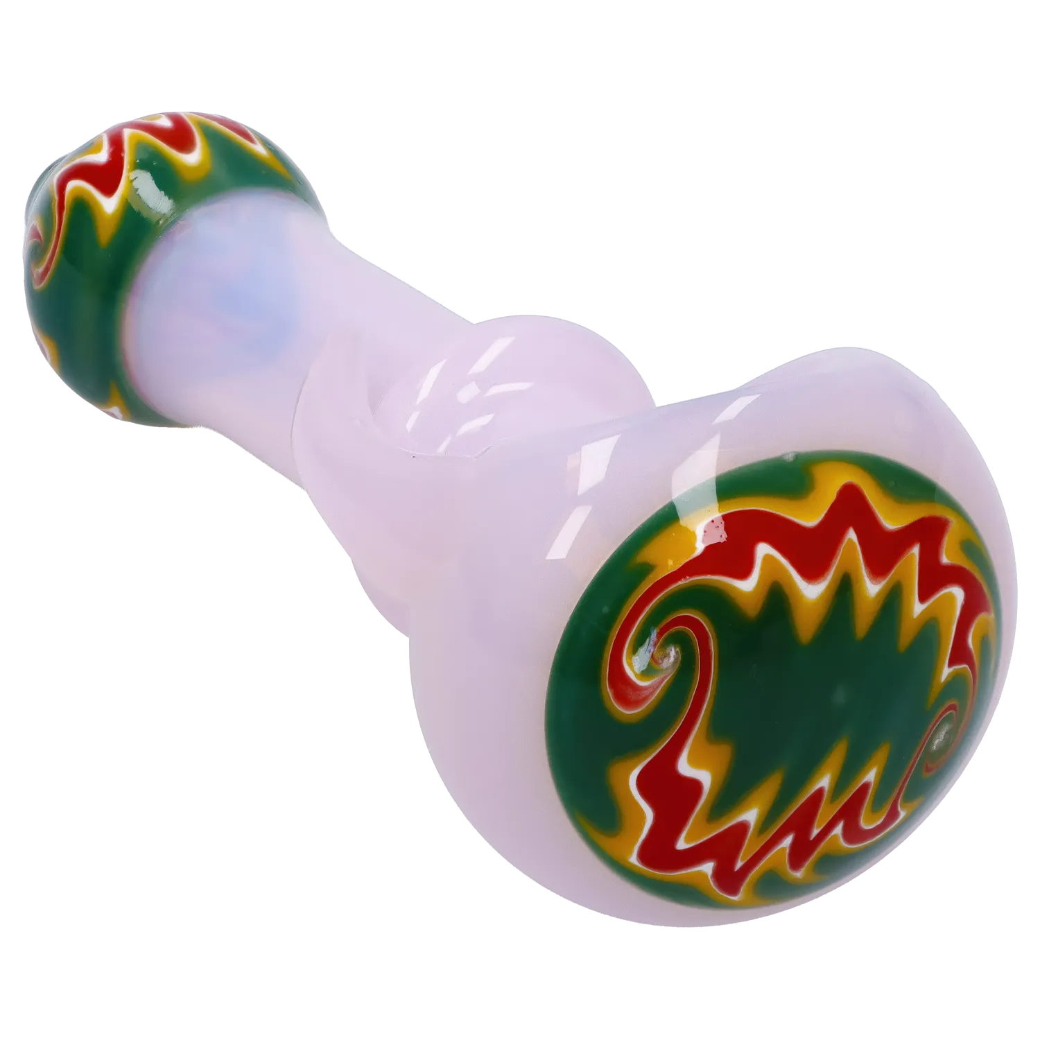 Slime Tube Horn Reversal Art Spoon Pipe - 4.5 in