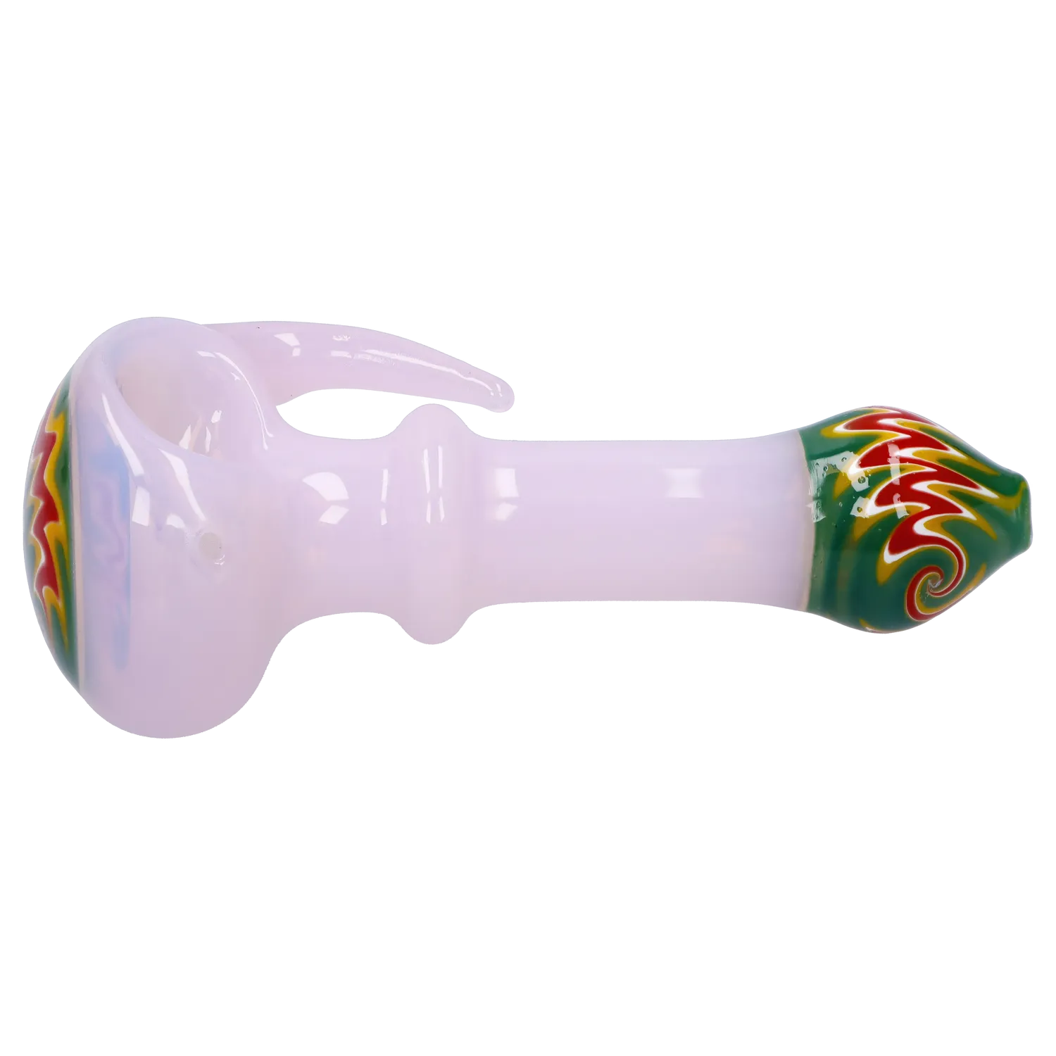 Slime Tube Horn Reversal Art Spoon Pipe - 4.5 in