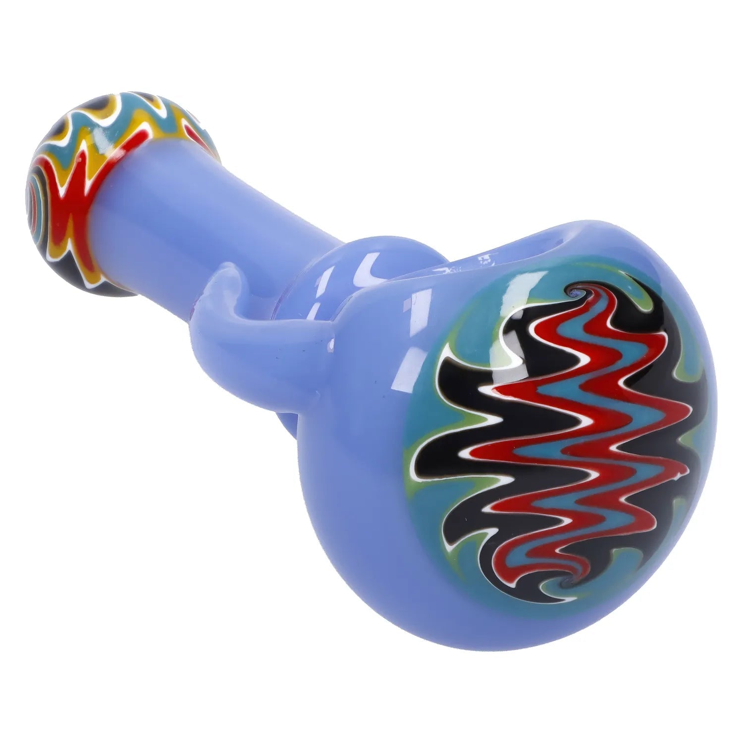 Slime Tube Horn Reversal Art Spoon Pipe - 4.5 in