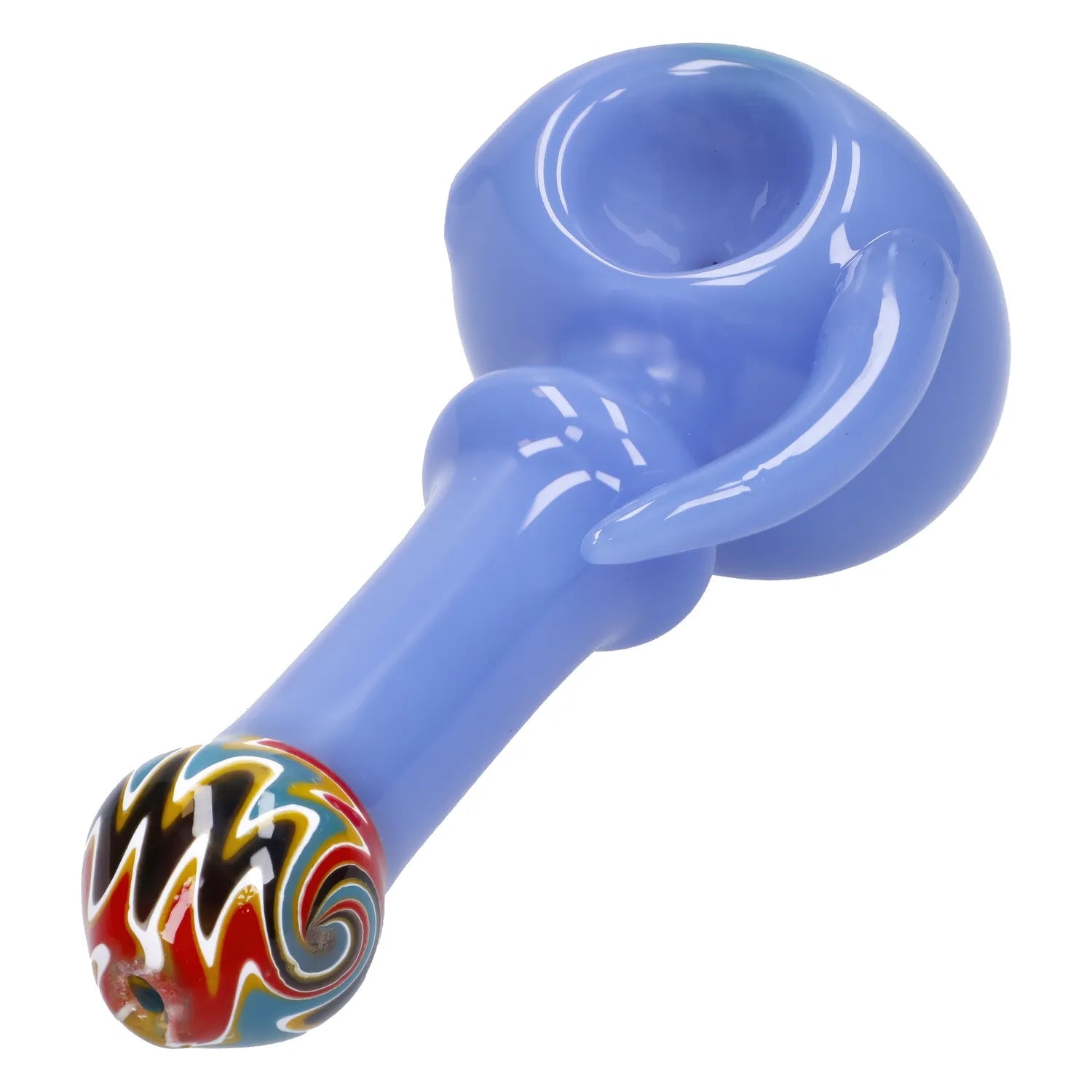 Slime Tube Horn Reversal Art Spoon Pipe - 4.5 in
