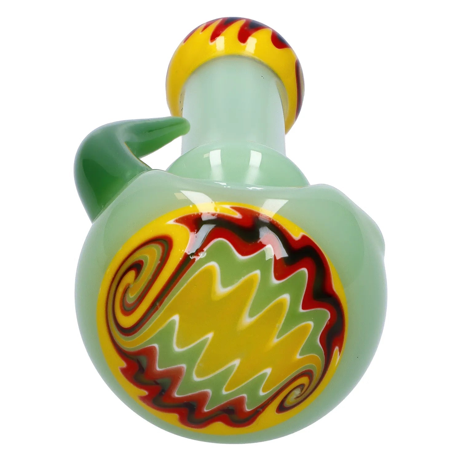 Slime Tube Horn Reversal Art Spoon Pipe - 4.5 in