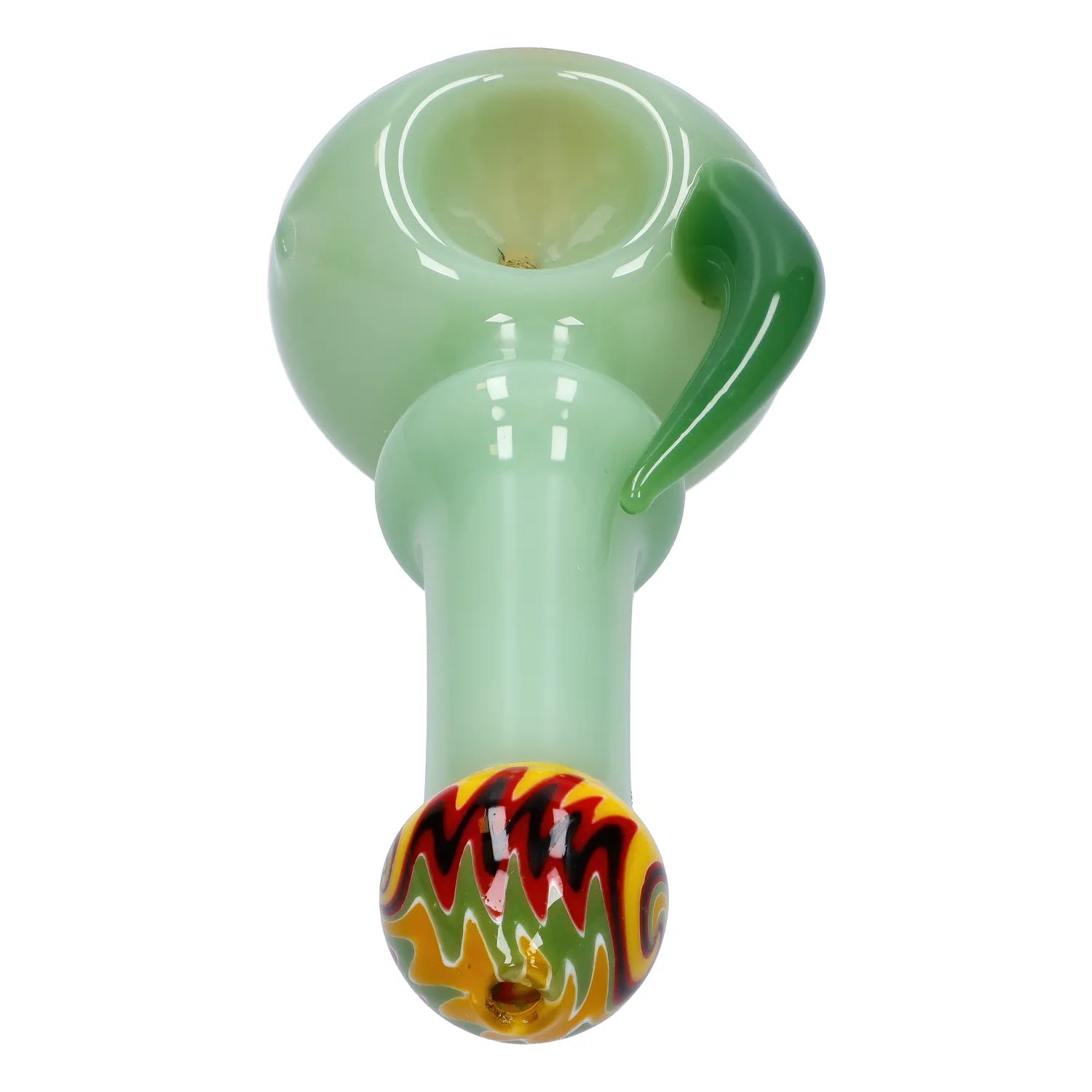 Slime Tube Horn Reversal Art Spoon Pipe - 4.5 in